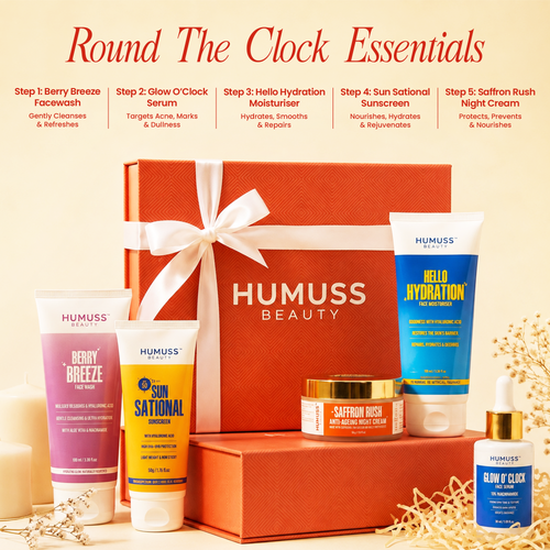 Round the Clock Essentials — Complete 5-Step Skincare Ritual