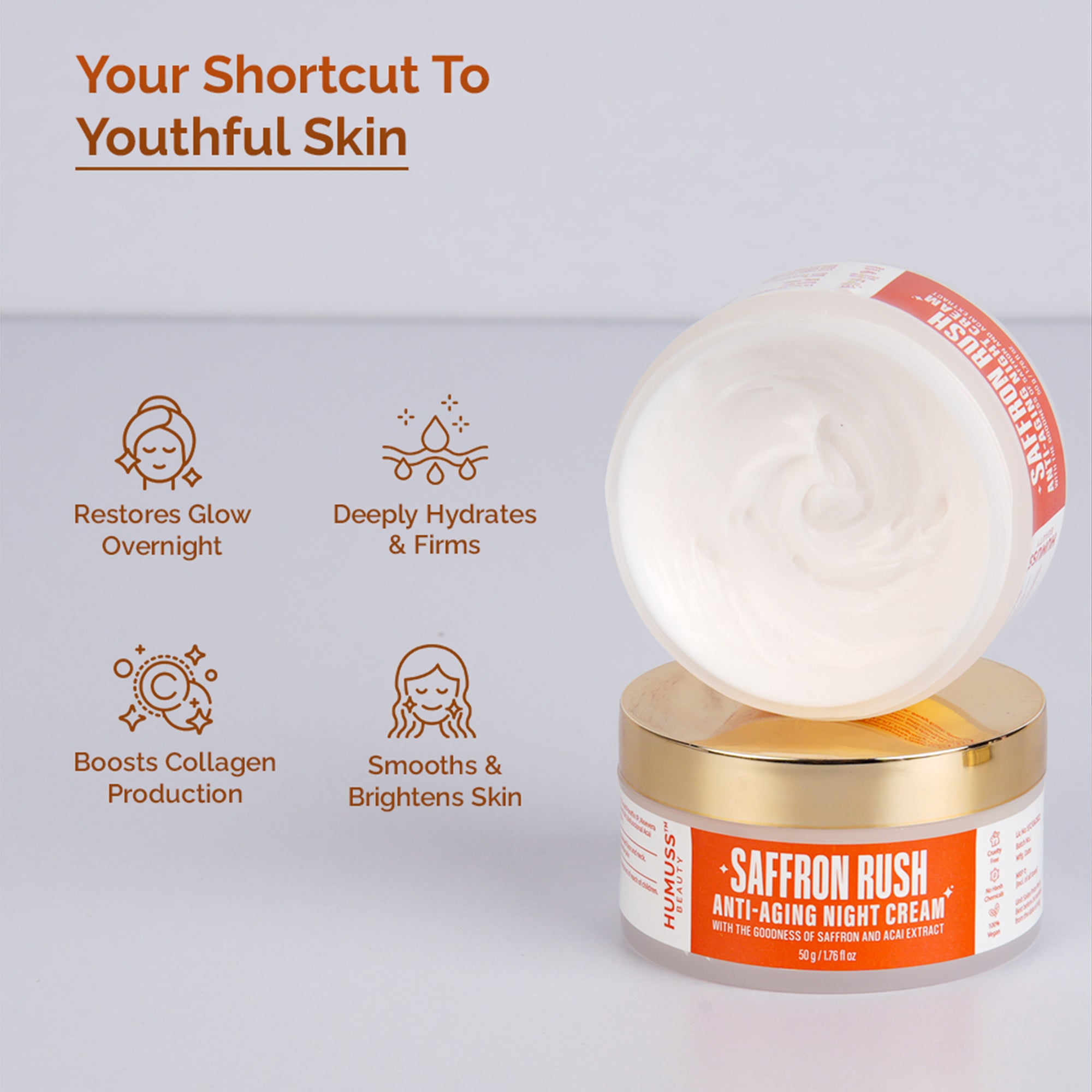 Saffron Rush - Anti-Aging Saffron Night Cream