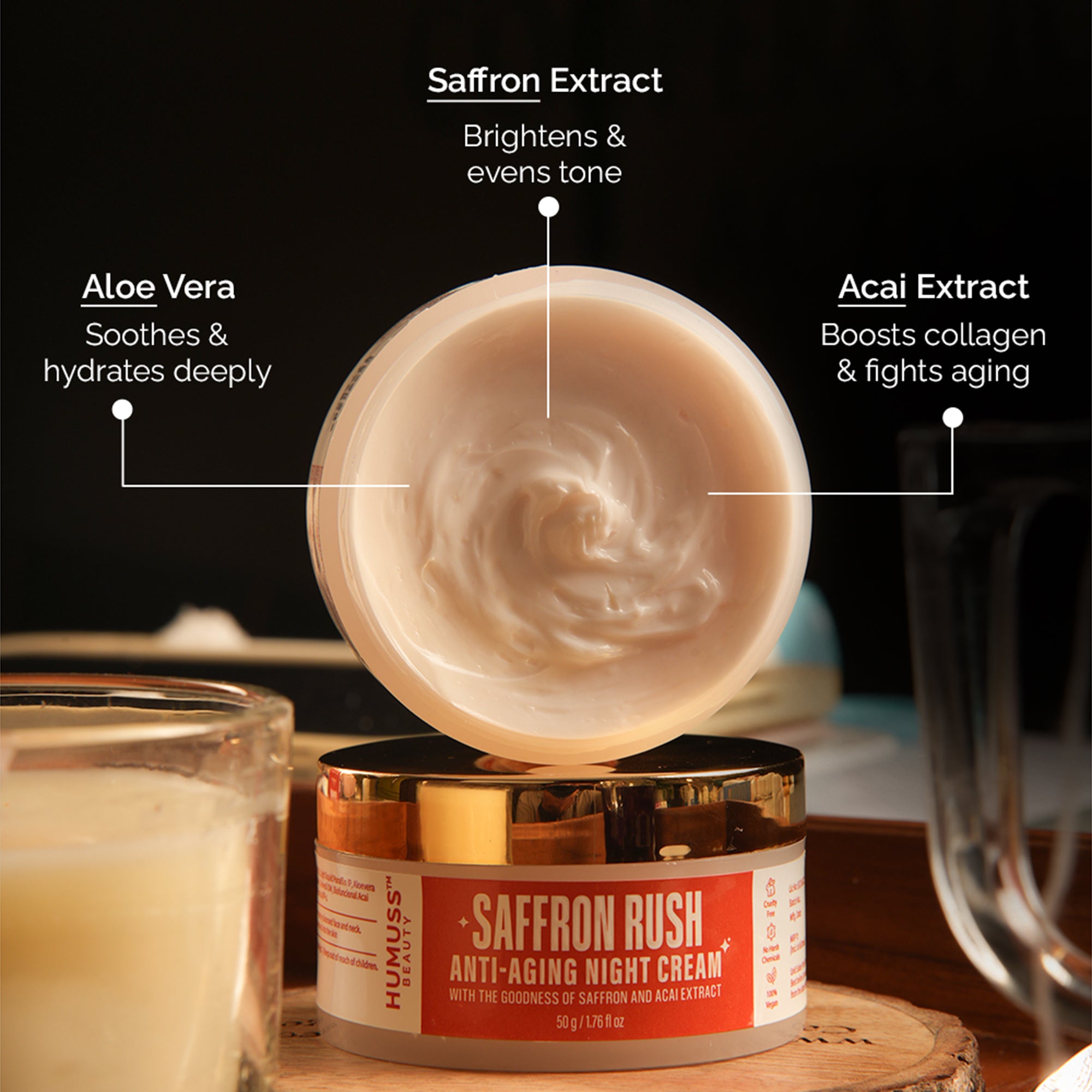 Saffron Rush - Anti-Aging Saffron Night Cream