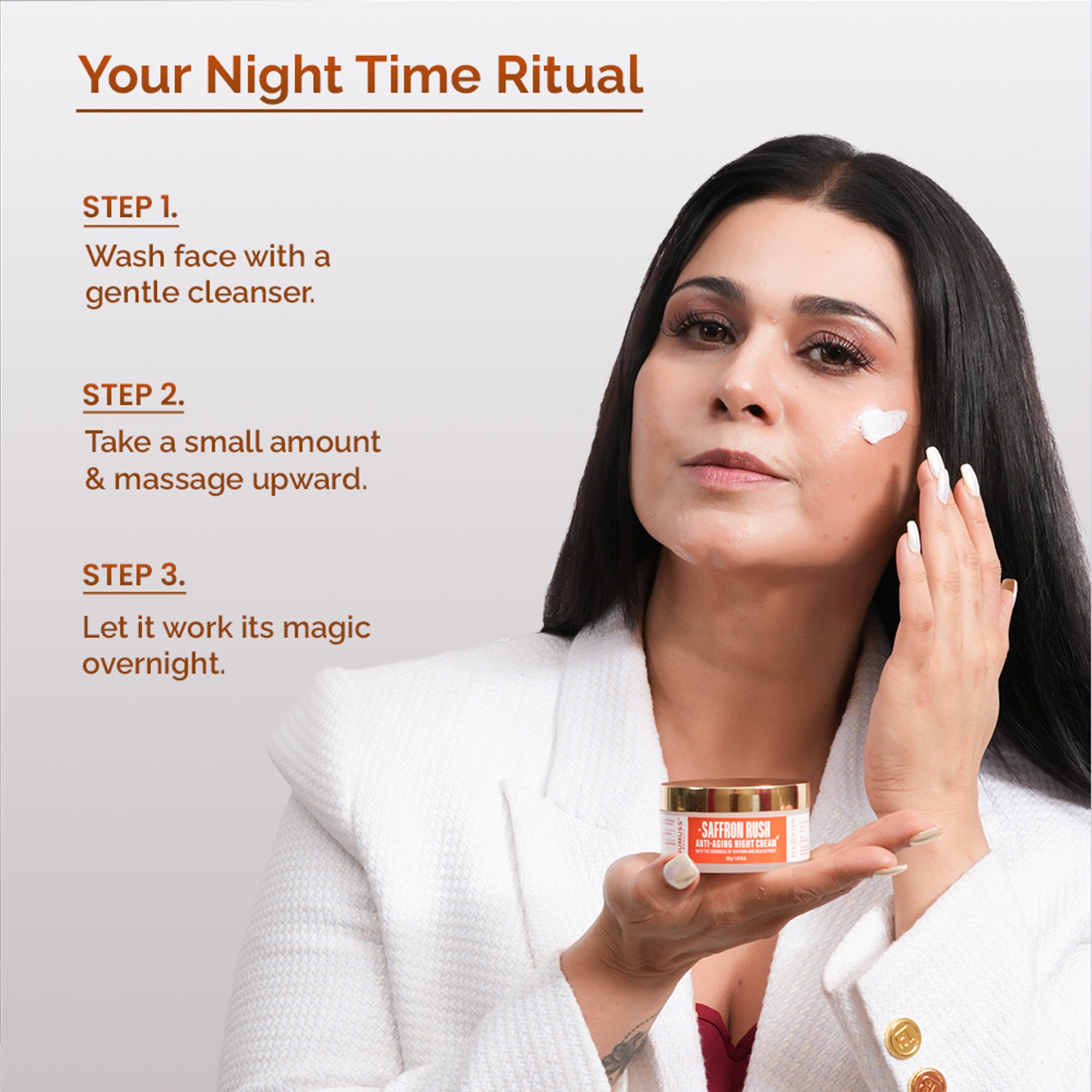Saffron Rush - Anti-Aging Saffron Night Cream