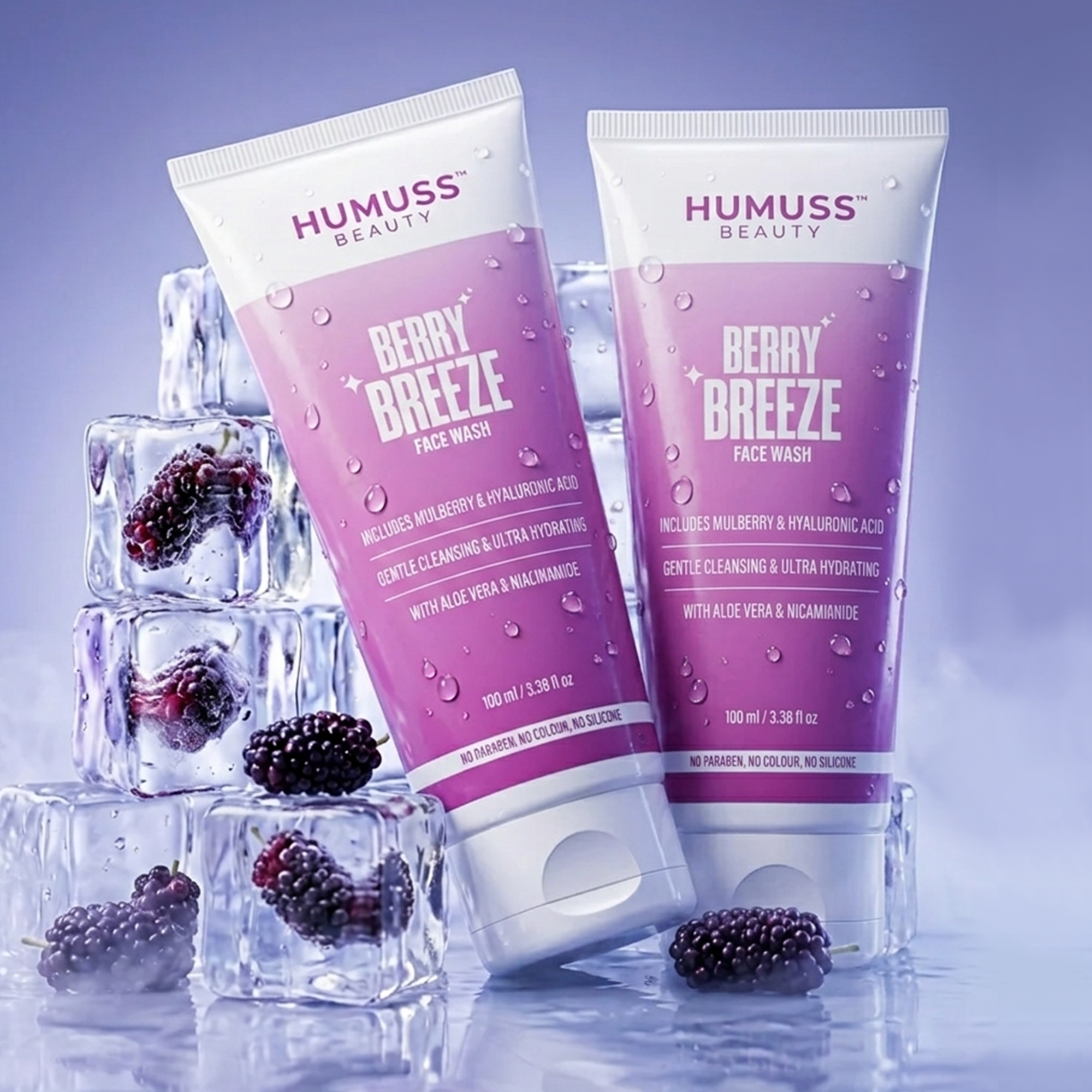 Berry Breeze - Mulberry & Hyaluronic Acid Face Wash