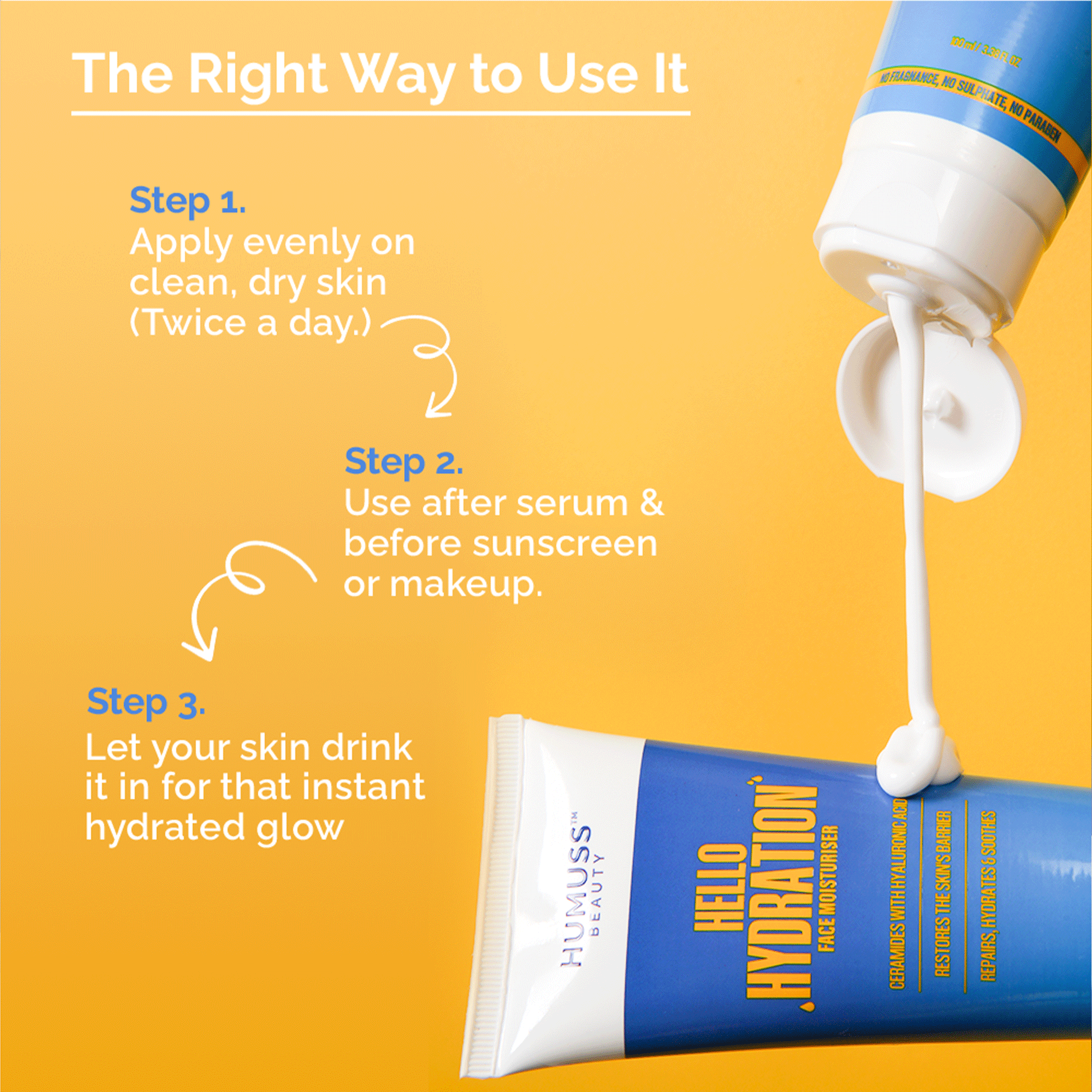 Hello Hydration - Ceramide & Hyaluronic Acid Face Moisturizer