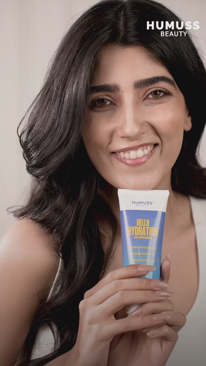 Load video: Hello Hydration - Ceramide &amp; Hyaluronic Acid Face Moisturizer