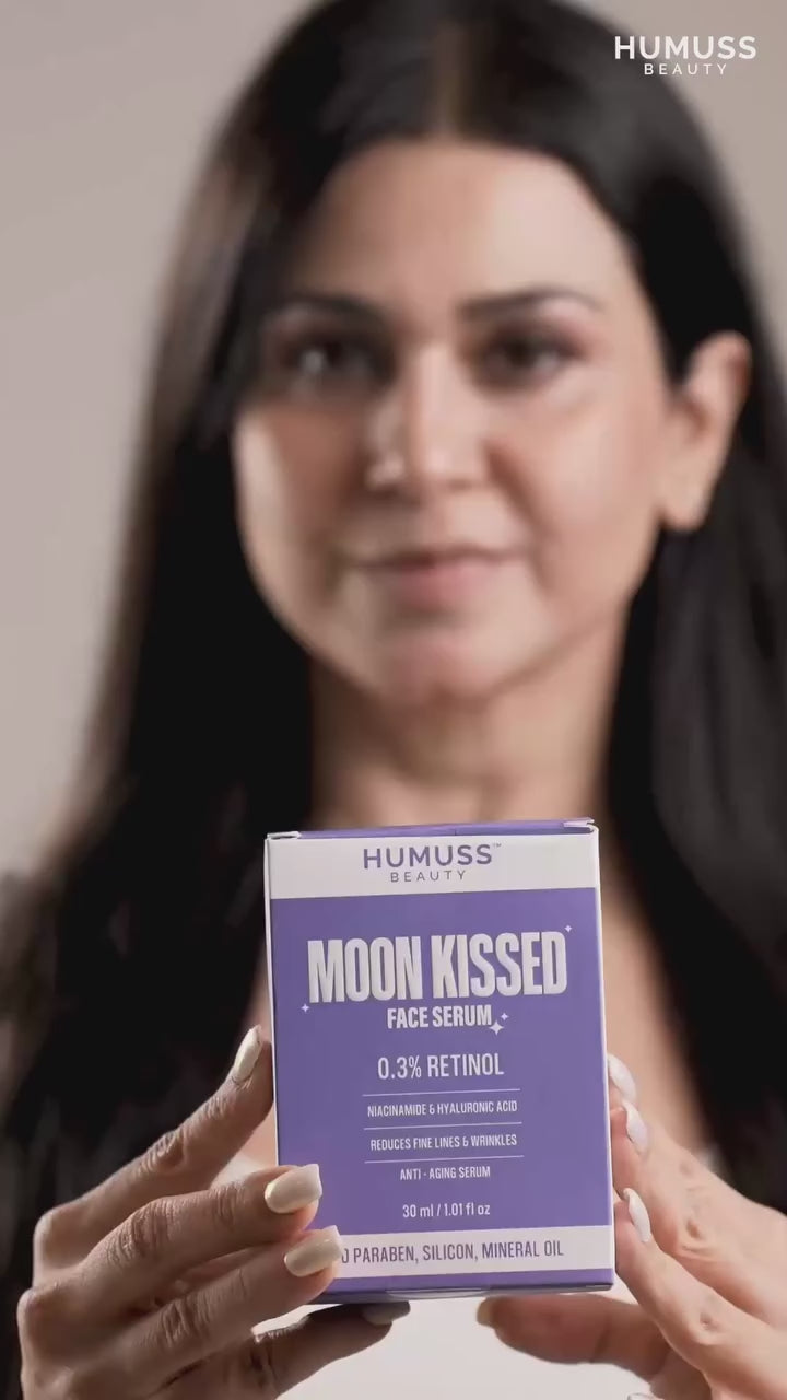 Load video: Moon Kissed - 0.3% Retinol Anti-Aging Serum